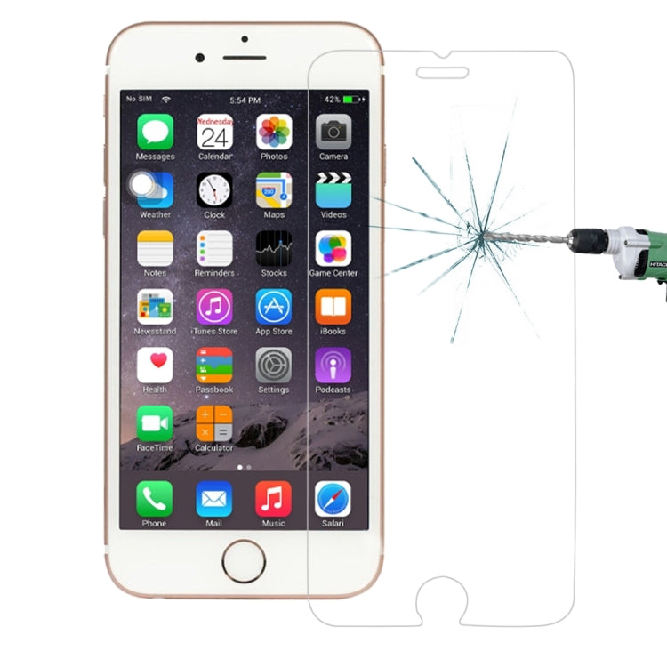 10 PCS 0.26mm 9H Surface Hardness 2.5D Explosion-proof Tempered Glass Screen Film for iPhone 6 Plus & 6s Plus