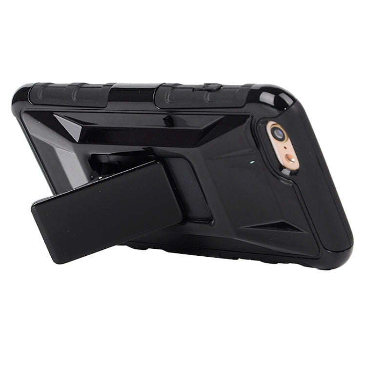 Fashionable Cool and Detachable Racing Car Form Combination Case with Holder and Hand Strap for iPhone 6 Plus & 6S Plus