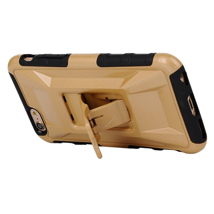 Fashionable Cool and Detachable Racing Car Form Combination Case with Holder and Hand Strap for iPhone 6 Plus & 6S Plus