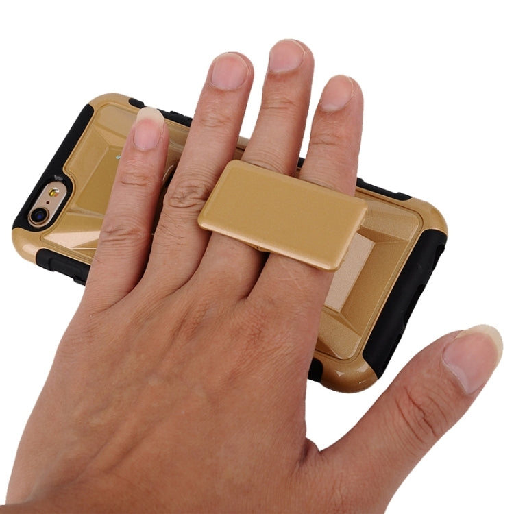 Fashionable Cool and Detachable Racing Car Form Combination Case with Holder and Hand Strap for iPhone 6 Plus & 6S Plus