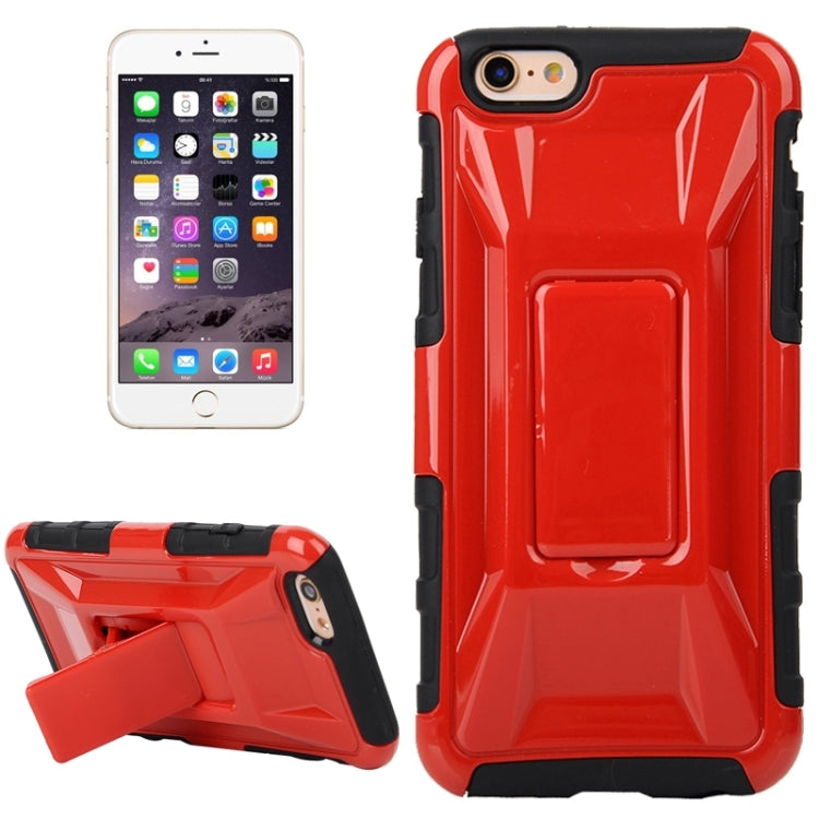 Fashionable Cool and Detachable Racing Car Form Combination Case with Holder and Hand Strap for iPhone 6 Plus & 6S Plus