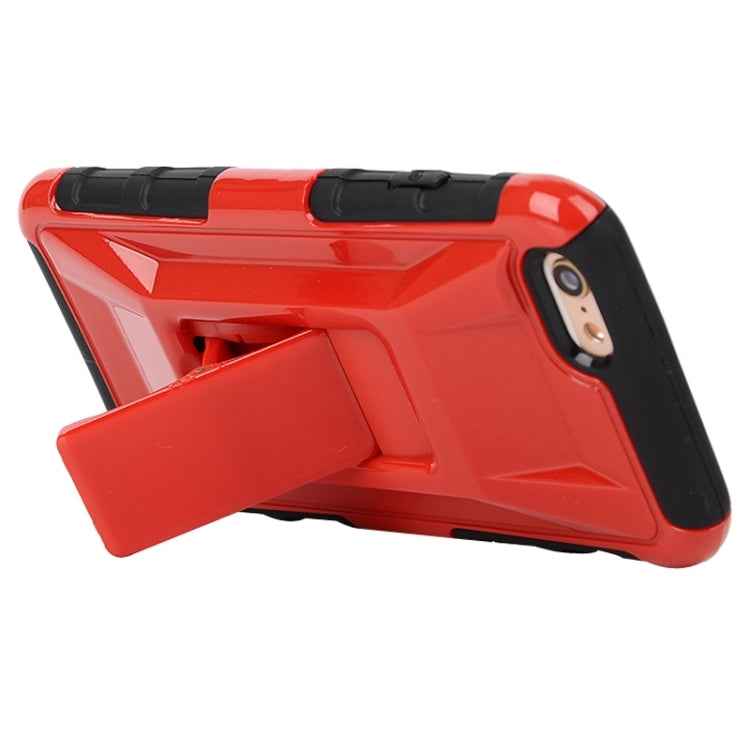 Fashionable Cool and Detachable Racing Car Form Combination Case with Holder and Hand Strap for iPhone 6 Plus & 6S Plus