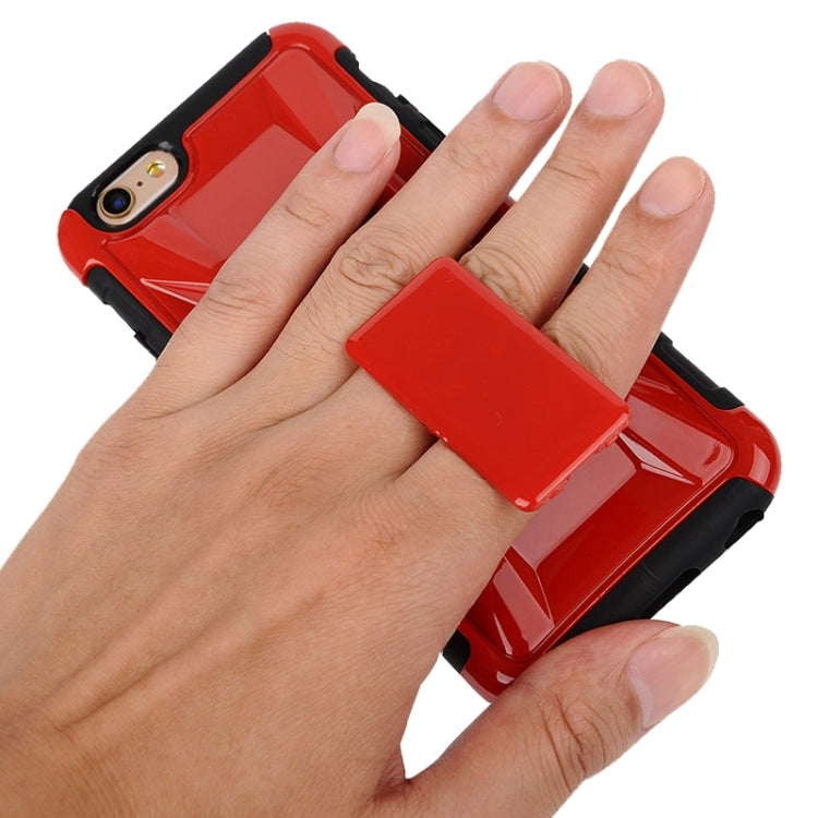 Fashionable Cool and Detachable Racing Car Form Combination Case with Holder and Hand Strap for iPhone 6 Plus & 6S Plus