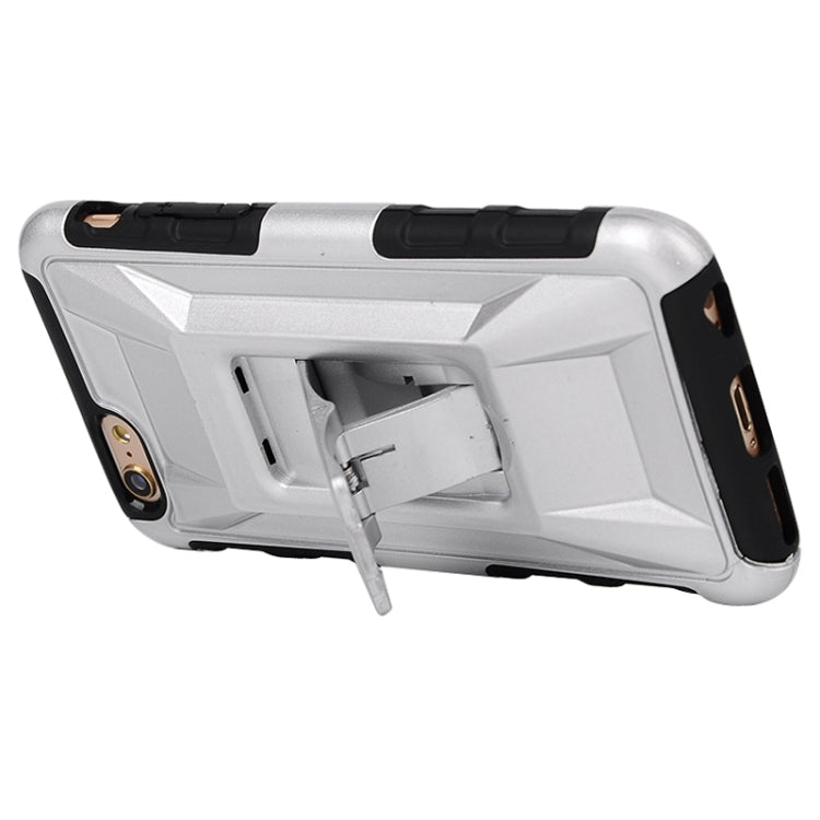 Fashionable Cool and Detachable Racing Car Form Combination Case with Holder and Hand Strap for iPhone 6 Plus & 6S Plus