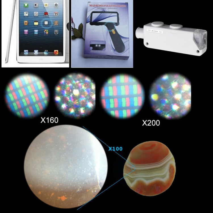 60-100 X Mobile Phone Microscope for iPhone 6 Plus