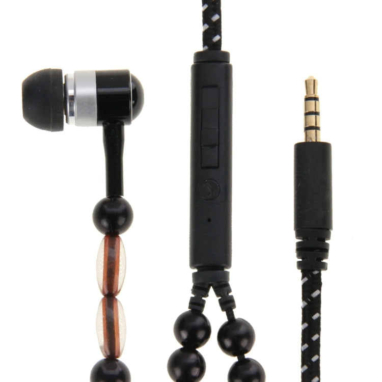 Multicolour Stars Beads Style In-ear Stereo Necklace Headphone with Micphone for iPhone 6 & 6 Plus, iPhone 6S & 6S Plus, Galaxy S6 / S6 edge / S6 edge+ / Note 5, HTC, Sony
