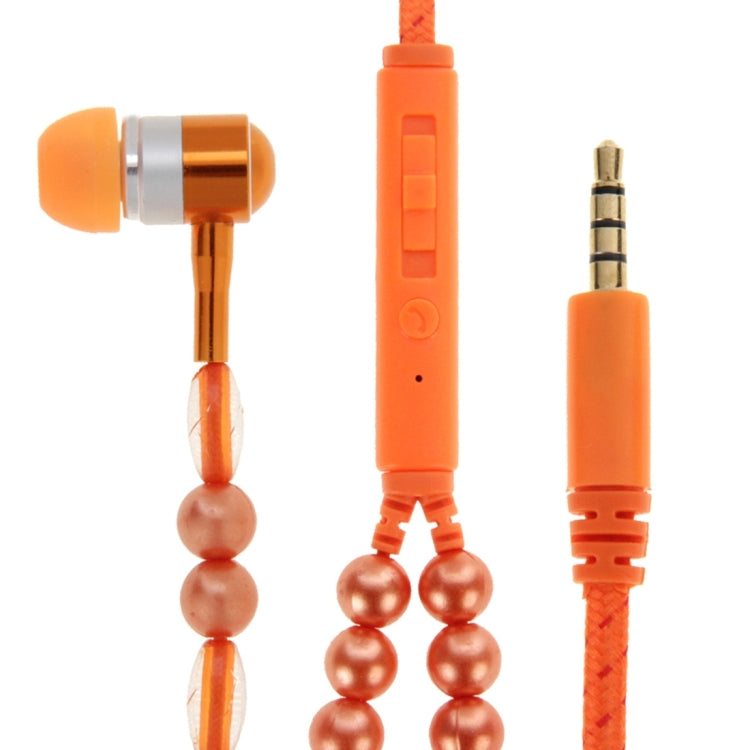 Multicolour Stars Beads Style In-ear Stereo Necklace Headphone with Micphone for iPhone 6 & 6 Plus, iPhone 6S & 6S Plus, Galaxy S6 / S6 edge / S6 edge+ / Note 5, HTC, Sony