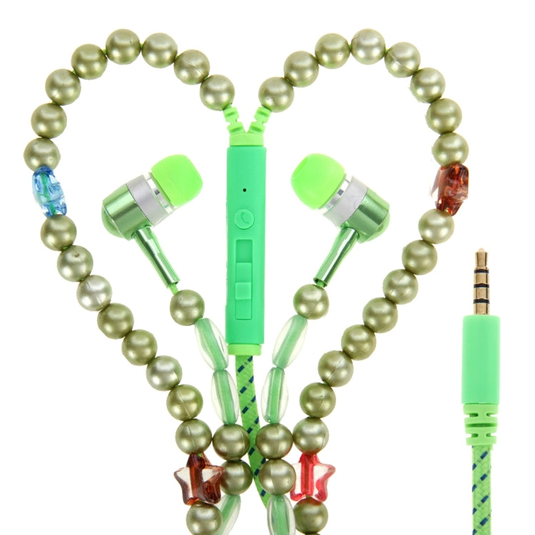 Multicolour Stars Beads Style In-ear Stereo Necklace Headphone with Micphone for iPhone 6 & 6 Plus, iPhone 6S & 6S Plus, Galaxy S6 / S6 edge / S6 edge+ / Note 5, HTC, Sony