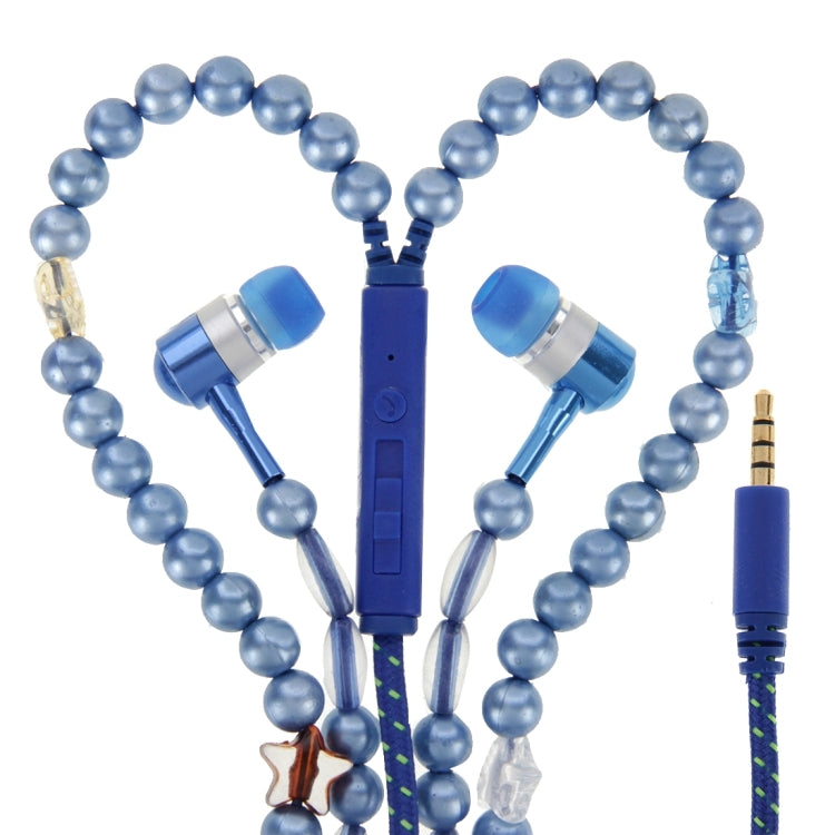 Multicolour Stars Beads Style In-ear Stereo Necklace Headphone with Micphone for iPhone 6 & 6 Plus, iPhone 6S & 6S Plus, Galaxy S6 / S6 edge / S6 edge+ / Note 5, HTC, Sony