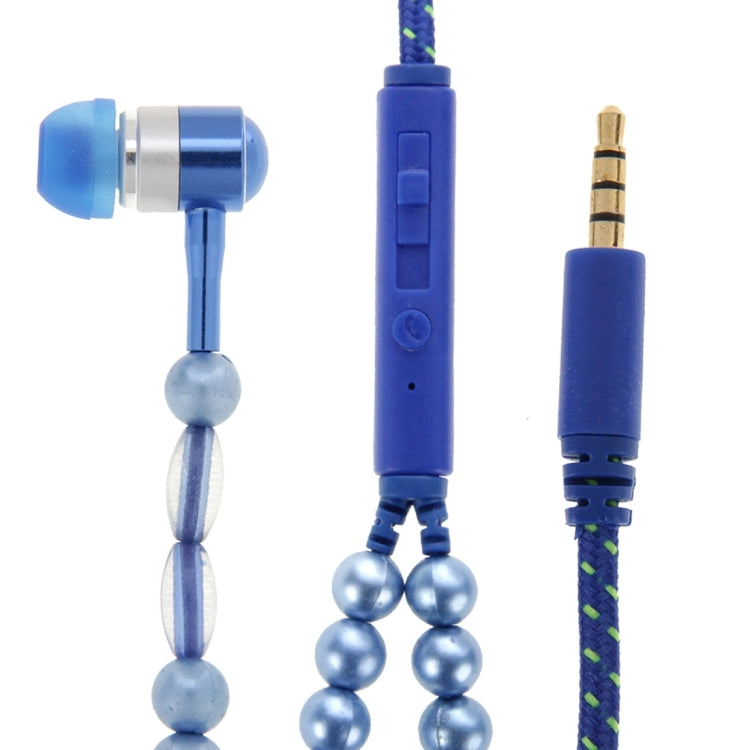 Multicolour Stars Beads Style In-ear Stereo Necklace Headphone with Micphone for iPhone 6 & 6 Plus, iPhone 6S & 6S Plus, Galaxy S6 / S6 edge / S6 edge+ / Note 5, HTC, Sony