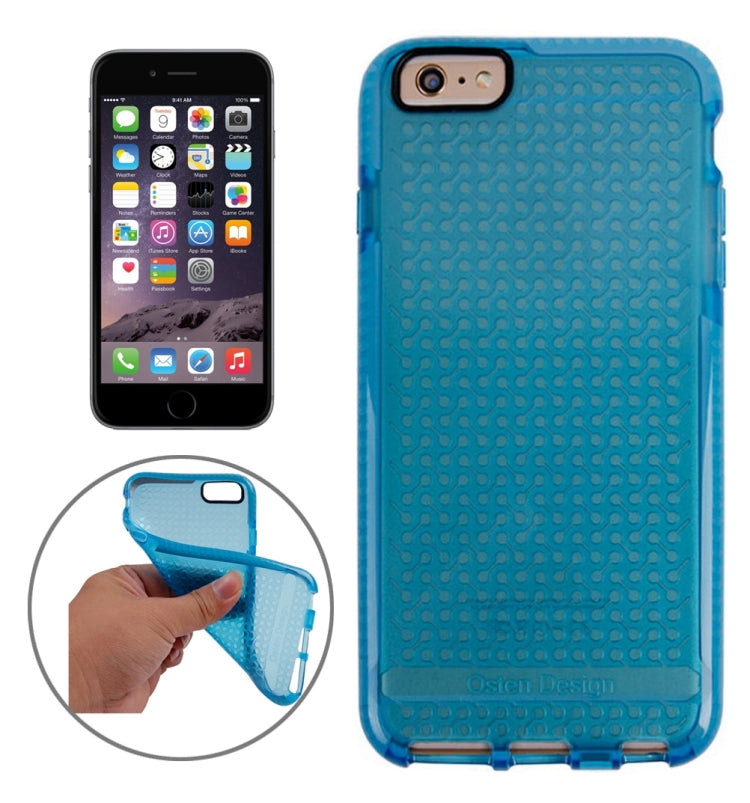 Concise Style Dumbbell Texture TPU Protective Case for iPhone 6 Plus & 6s Plus