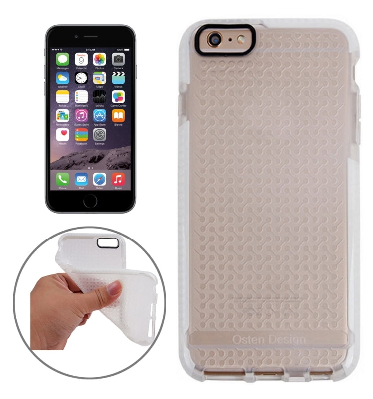 Concise Style Dumbbell Texture TPU Protective Case for iPhone 6 Plus & 6s Plus