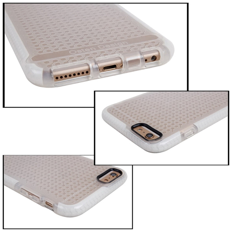 Concise Style Dumbbell Texture TPU Protective Case for iPhone 6 Plus & 6s Plus
