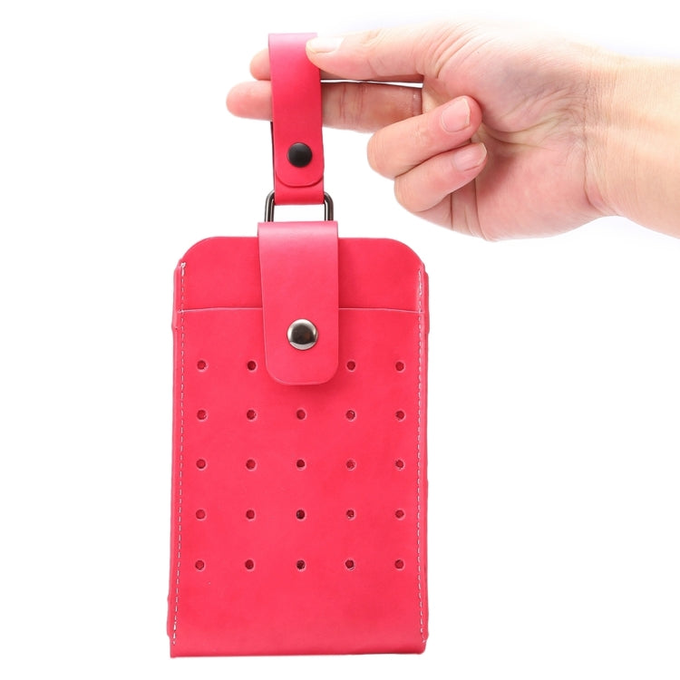 5.7 inch Universal Crazy Horse Texture Vertical Style Sporty Waist / Handhold Bag with Buckle for iPhone 6 Plus & 6s Plus, Galaxy S7 Edge / S7 / S6 edge+, Huawei, etc