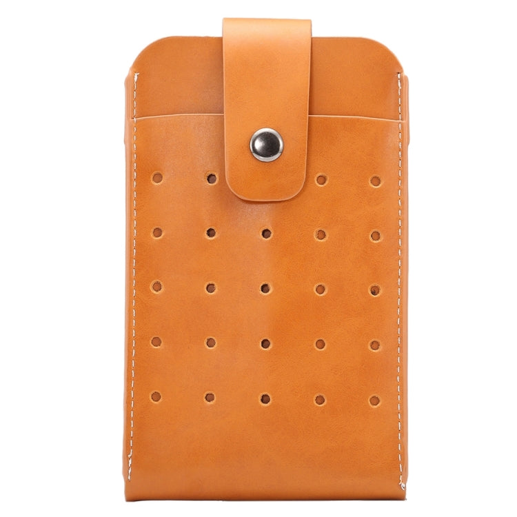 5.7 inch Universal Crazy Horse Texture Vertical Style Sporty Waist / Handhold Bag with Buckle for iPhone 6 Plus & 6s Plus, Galaxy S7 Edge / S7 / S6 edge+, Huawei, etc
