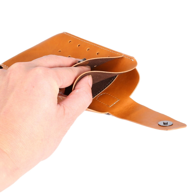 5.7 inch Universal Crazy Horse Texture Vertical Style Sporty Waist / Handhold Bag with Buckle for iPhone 6 Plus & 6s Plus, Galaxy S7 Edge / S7 / S6 edge+, Huawei, etc
