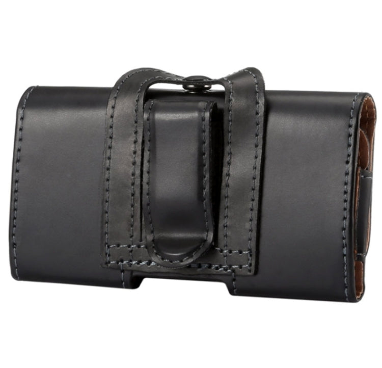 Crazy Horse Texture Vertical Flip Leather Case / Waist Bag with Back Splint and Arch Design for iPhone 6 Plus & Galaxy Note 8