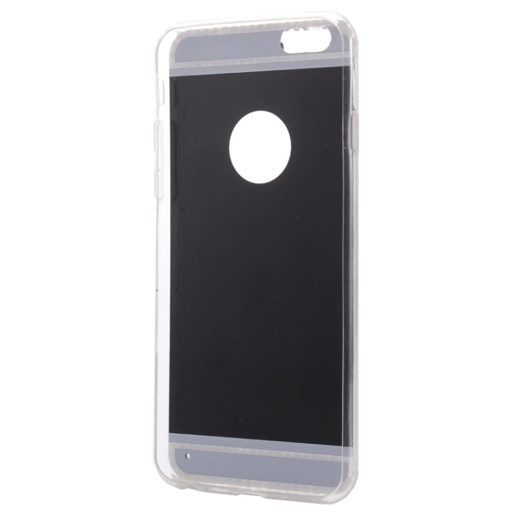 Diamond Encrusted Mirror TPU Protective Case for iPhone 6 Plus(Gold)