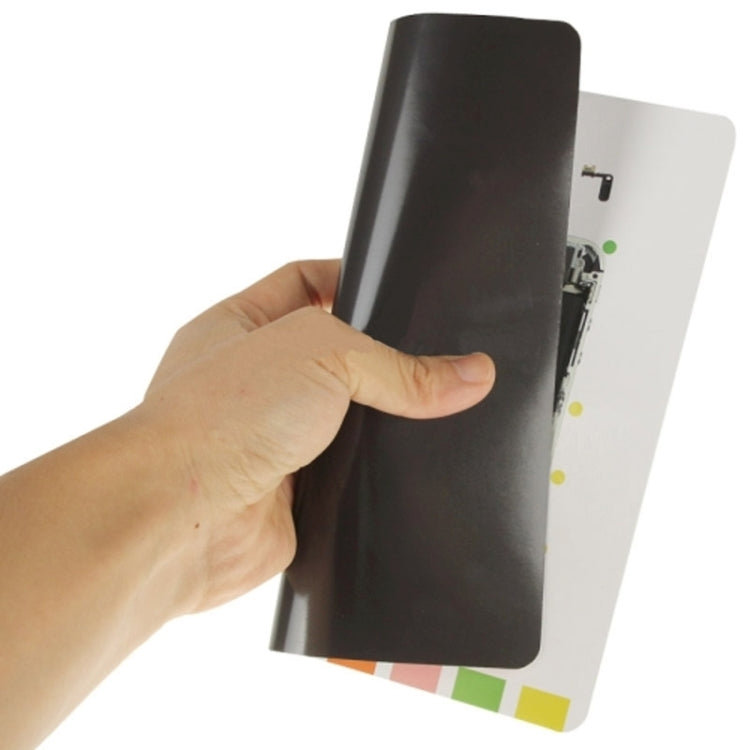 Magnetic Screws Mat for iPhone 6 Plus, Size:24.7cm x 18.7cm(White)