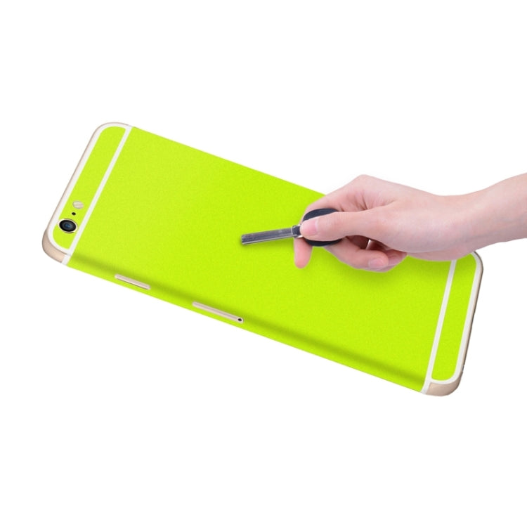 Colorized Frosted Flash Powder Back Screen Protective Film for iPhone 6 & 6s