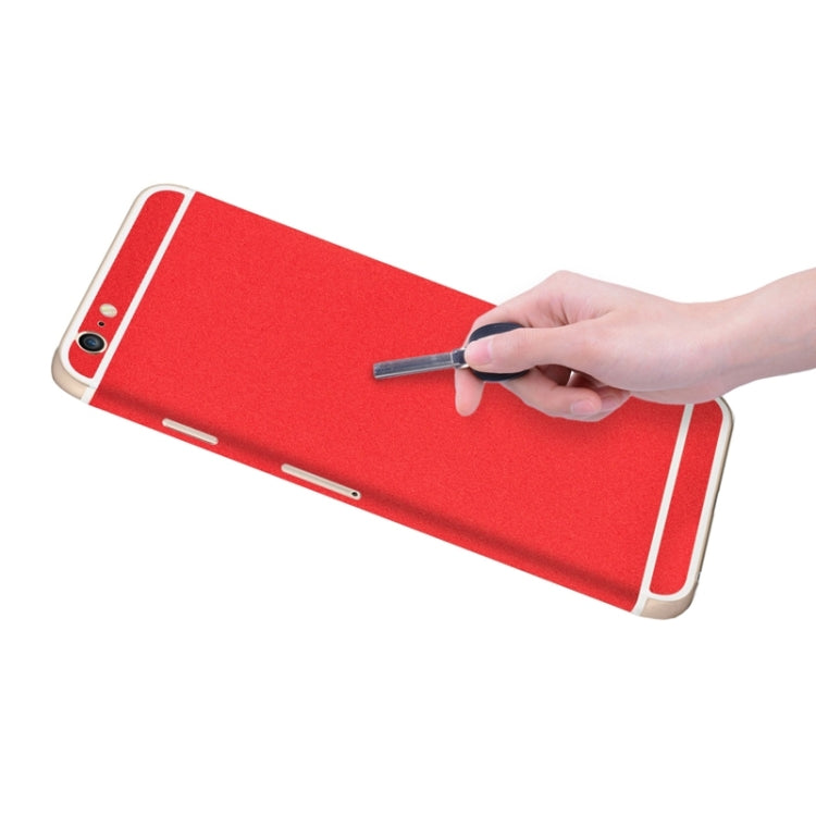 Colorized Frosted Flash Powder Back Screen Protective Film for iPhone 6 & 6s