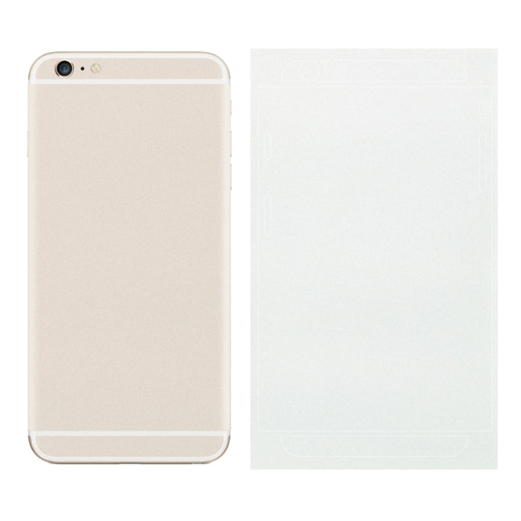 Colorized Frosted Flash Powder Back Screen Protective Film for iPhone 6 & 6s