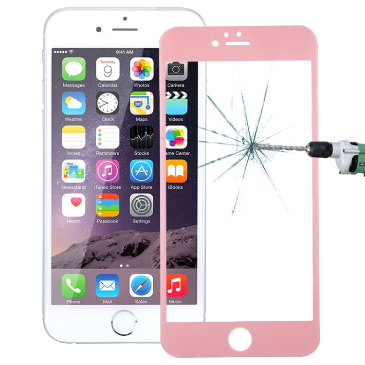 0.26mm 9H+ Surface Hardness 2.5D Curved Surface Full Screen Cover Explosion-proof Tempered Glass Film for iPhone 6s