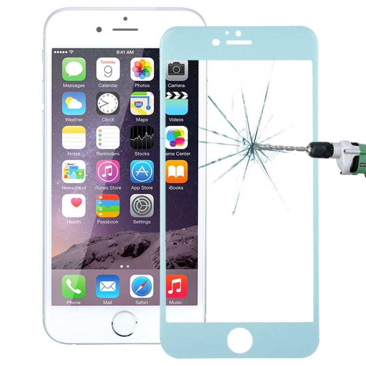 0.26mm 9H+ Surface Hardness 2.5D Curved Surface Full Screen Cover Explosion-proof Tempered Glass Film for iPhone 6s