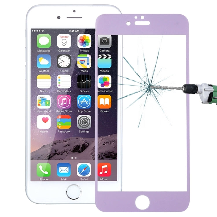 0.26mm 9H+ Surface Hardness 2.5D Curved Surface Full Screen Cover Explosion-proof Tempered Glass Film for iPhone 6s
