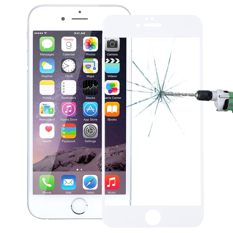 0.26mm 9H+ Surface Hardness 2.5D Curved Surface Full Screen Cover Explosion-proof Tempered Glass Film for iPhone 6s