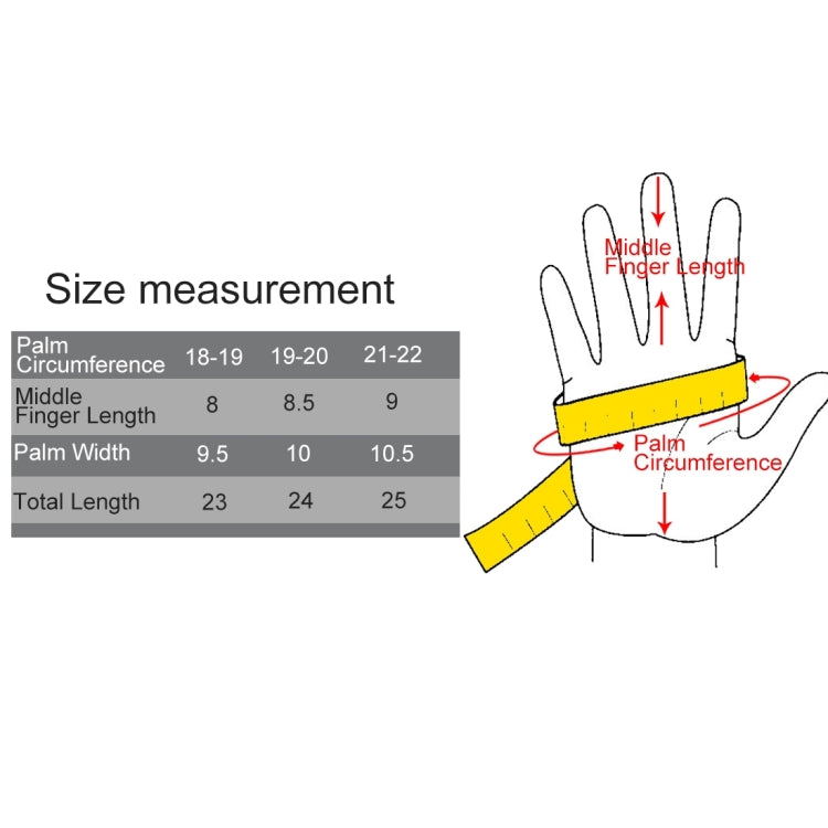 Three Fingers Touch Screen Winter Warm Touch Gloves, Size: 21*13cm, For iPhone, Galaxy, Huawei, Xiaomi, HTC, Sony, LG and other Touch Screen Devices(Yellow)