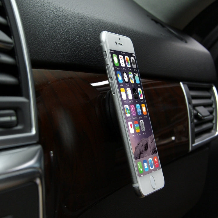 Young Player Magnetic Car Air Vent Mount Phone Holder Stand, Below 5.5 inch Mobilephones Can Be Used, For iPhone 8 & 7 & 6s & 6s Plus & 6 & 6 Plus, Galaxy S7 & S7 Edge & S6, Sony, HTC, Huawei, Xiaomi