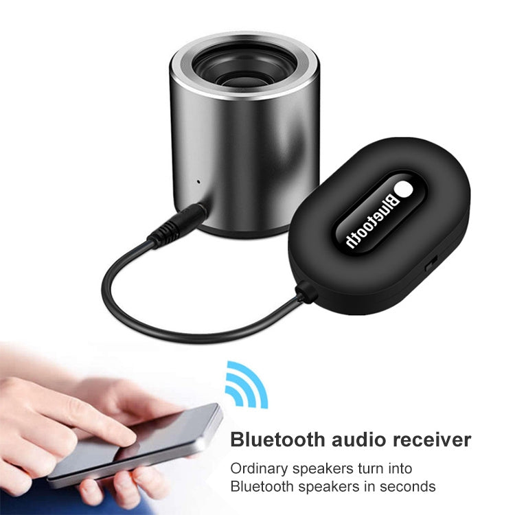 BM-E9 3.5mm Bluetooth 3.0 Adapter Audio Receiver, For iPhone, Samsung, HTC, Sony, Google, Huawei, Xiaomi and other Smartphones