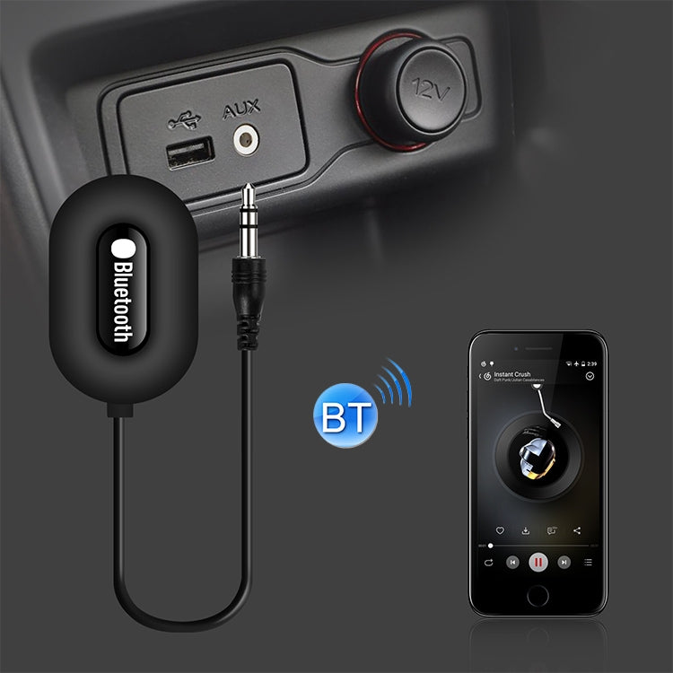 BM-E9 3.5mm Bluetooth 3.0 Adapter Audio Receiver, For iPhone, Samsung, HTC, Sony, Google, Huawei, Xiaomi and other Smartphones