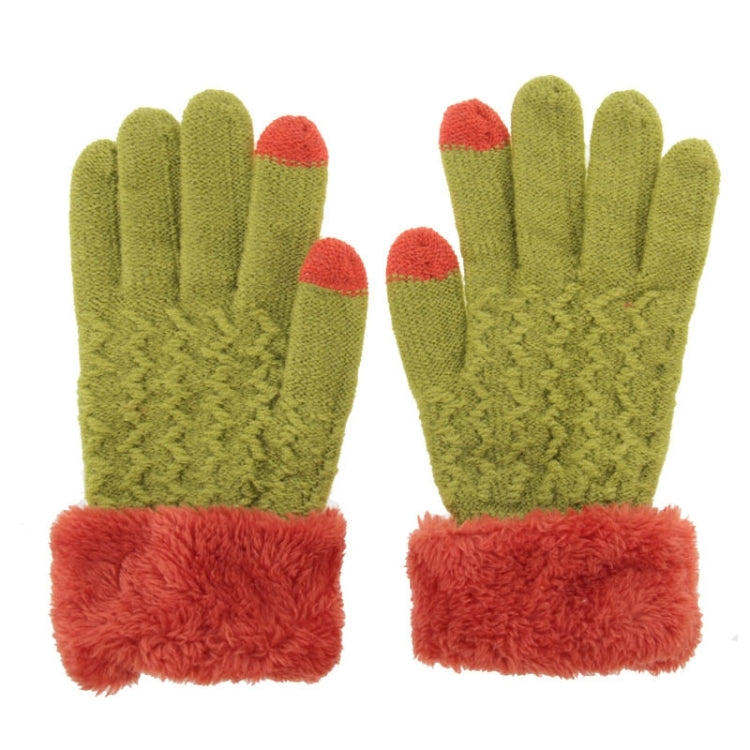 Fashionable Bowknot Style 2-finger Capacitive Touch Gloves for Women
