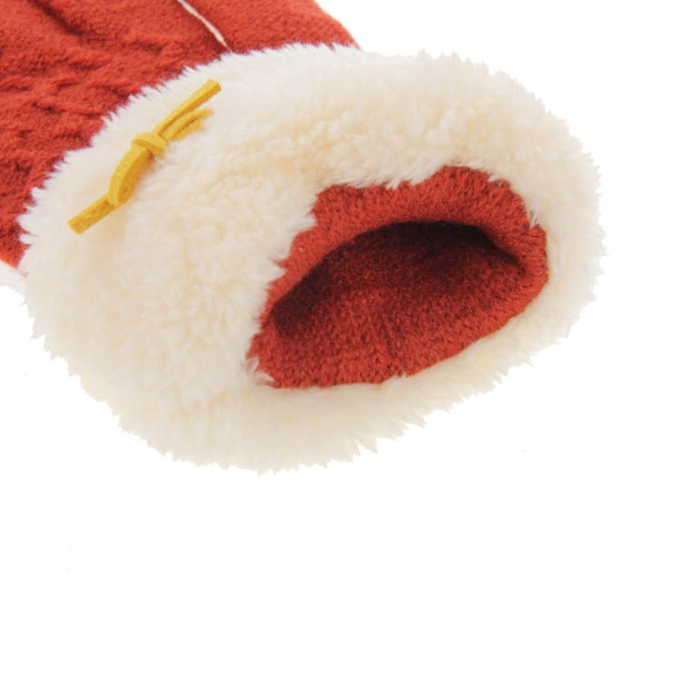 Fashionable Bowknot Style 2-finger Capacitive Touch Gloves for Women