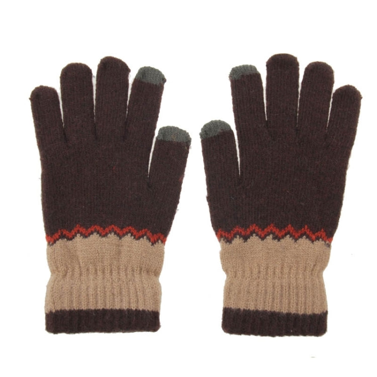 Fashionable Dot Style 2-finger Capacitive Touch Gloves for Women