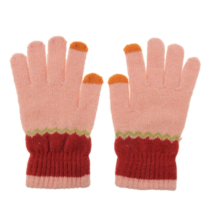 Fashionable Dot Style 2-finger Capacitive Touch Gloves for Women
