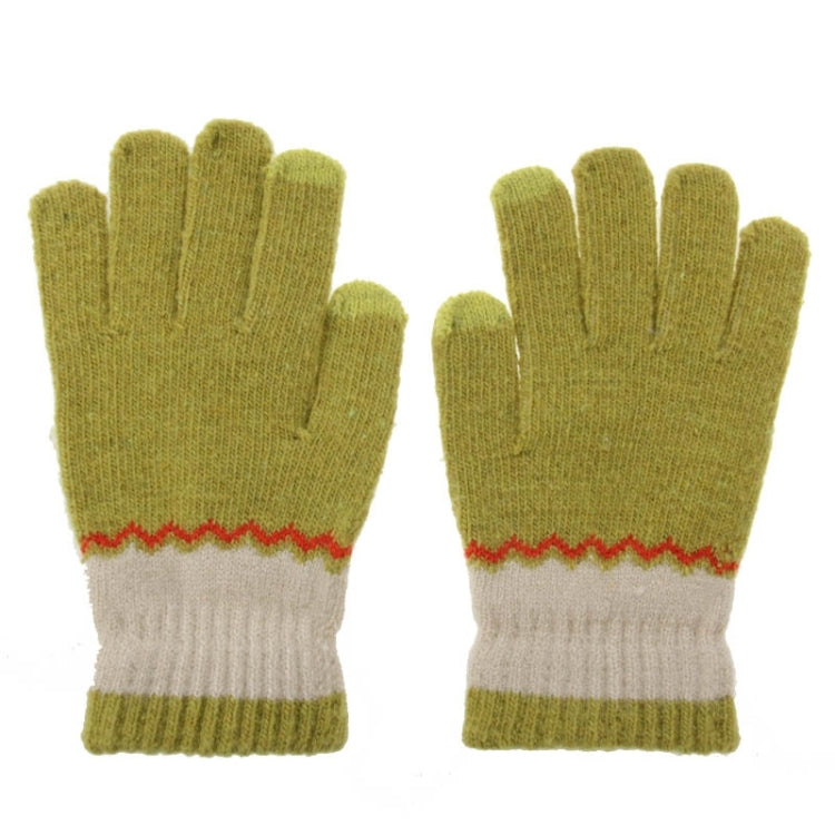 Fashionable Dot Style 2-finger Capacitive Touch Gloves for Women