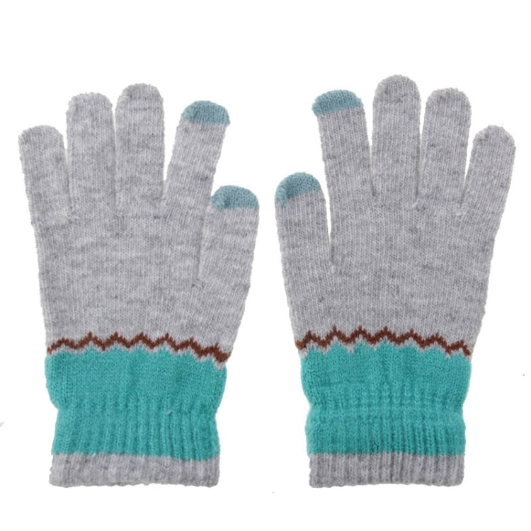 Fashionable Dot Style 2-finger Capacitive Touch Gloves for Women