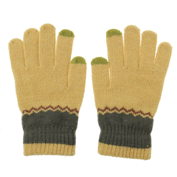 Fashionable Dot Style 2-finger Capacitive Touch Gloves for Women
