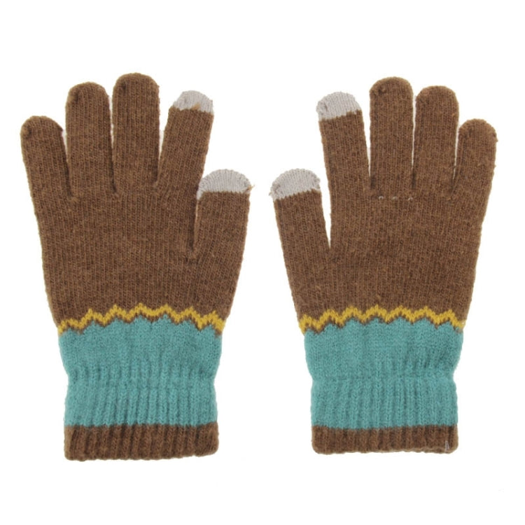 Fashionable Dot Style 2-finger Capacitive Touch Gloves for Women