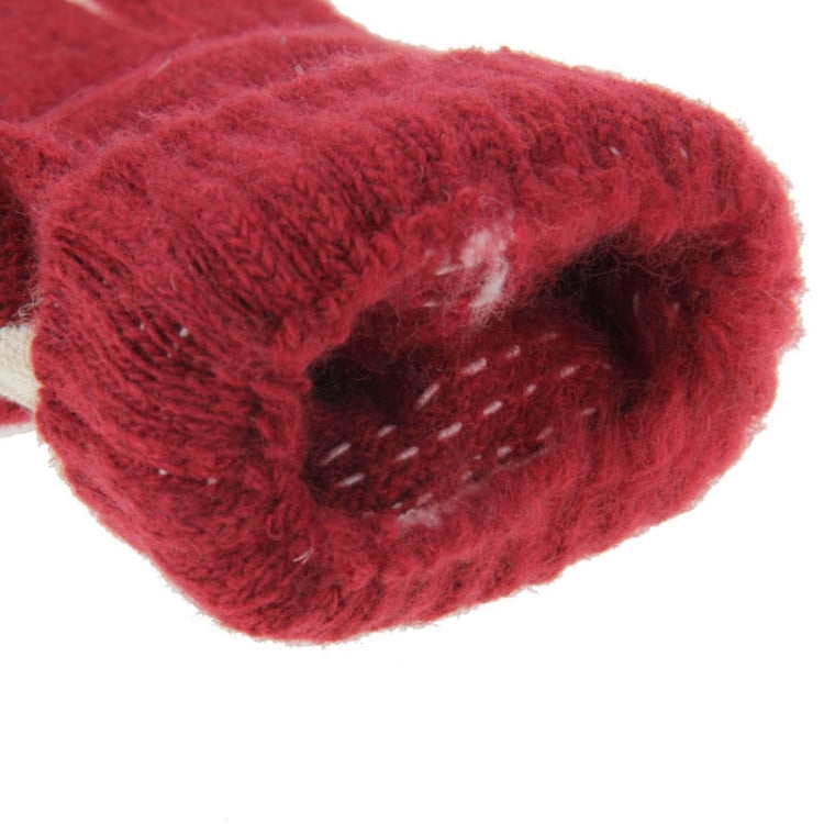 Fashionable Bowknot and Button Style 2-finger Capacitive Touch Gloves for Women, For iPhone, Galaxy, Huawei, Xiaomi, LG, HTC and Other Smart Phones