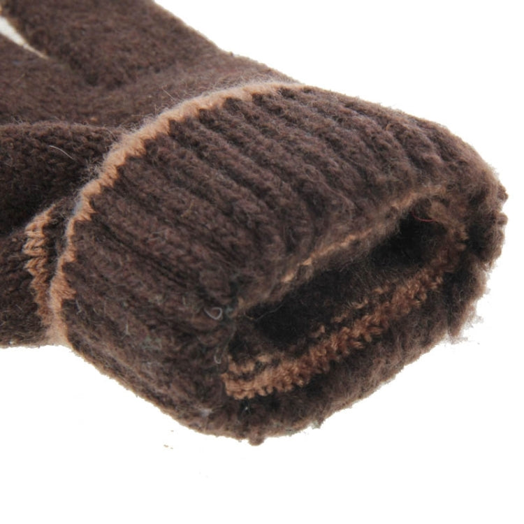 Fashionable Stripe Style 2-finger Capacitive Touch Gloves for Men