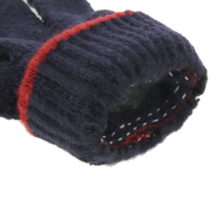 Fashionable Stripe Style 2-finger Capacitive Touch Gloves for Men