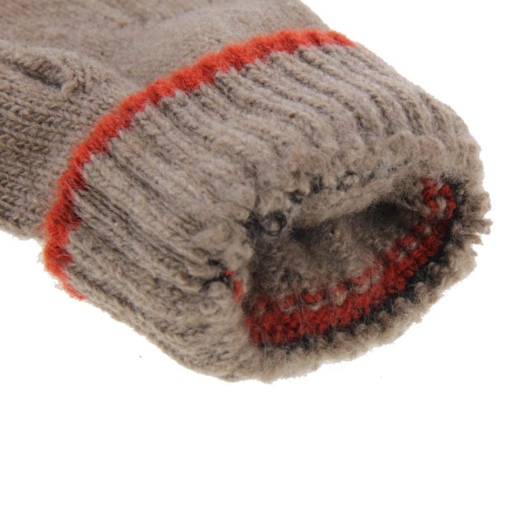 Fashionable Stripe Style 2-finger Capacitive Touch Gloves for Men
