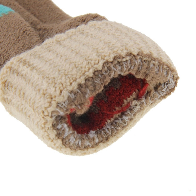 Fashionable Flower Style 2-finger Capacitive Touch Gloves for Women