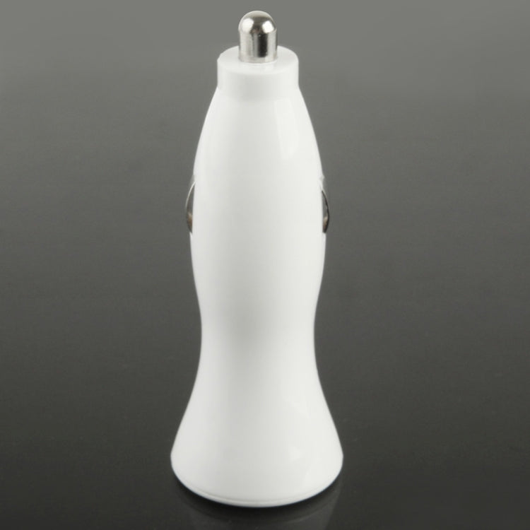 DC 5V / 2.1A Car Charger, For iPhone, iPad, Galaxy,  Huawei, Xiaomi, LG, HTC, other Smart Phones and Tablets(White)