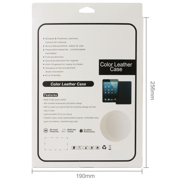 The Paper Box Packing for iPad 5 Case, Size: 256mm x 190mm x 20mm(White)