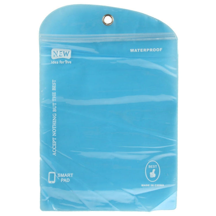 50 PCS Plastic Packing Bag for iPad Leather Case, Size: 28cm x 23.5cm(Blue)